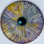 Eye number 10 - 30 x 30 Acrylics on Canvas - price 95,- Euro