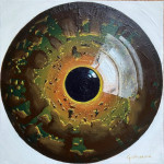 Eye number 3 - 30 x 30 Acrylics on Canvas - price 85,- Euro